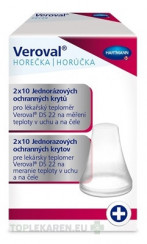 Veroval Jednorázové kryty pre dotykový IČ teplomer