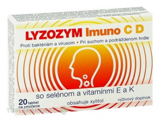 LYZOZYM IMUNO C D SO SELÉNOM A VITAMÍNMI E a K