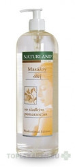 NATURLAND MASÁŽNY OLEJ SO SLADKYM POMARANCOM