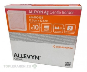 ALLEVYN Ag Gentle Border Krytie na rany