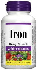 Webber Naturals Železo 25 mg