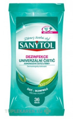 SANYTOL DEZINFEKCIA UNIVERZÁLNY ČISTIČ Utierky
