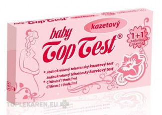 Baby Top Test tehotenský kazetový