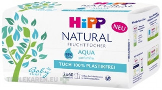 HiPP BabySANFT NATURAL Aqua vlhčené obrúsky