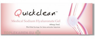 Quickclean 60 mg/3 ml Gél s hyaluronátom sodným