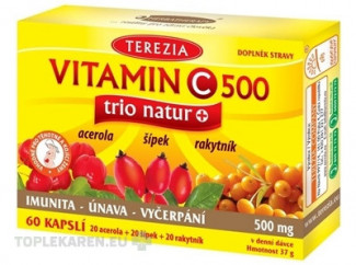 TEREZIA VITAMÍN C 500 trio natur+