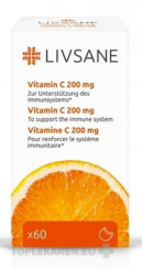 LIVSANE Vitamín C 200 mg