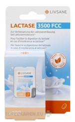 LIVSANE Laktázové tablety 3500 FCC