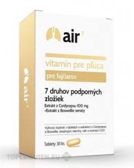 Air7 vitamín pre pľúca pre fajčiarov