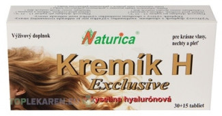 Naturica KREMÍK H Exclusive + Kyselina hyalurónová
