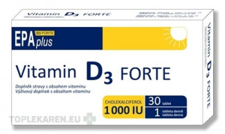 ALFA VITA Vitamin D3 FORTE 1000 I.U. EPAplus