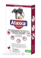 Ataxxa 1250 mg/250 mg (psy od 10 kg do 25 kg)