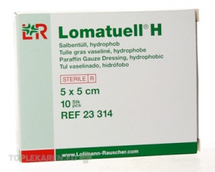 LOMATUELL H TYL PARAFÍNOVÝ 5x5cm