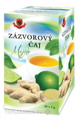 HERBEX Premium ZÁZVOROVÝ ČAJ Mojito