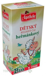 APOTHEKE BIO DETSKÝ BYLINNÝ ČAJ RUMANČEKOVÝ