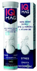 IQ MAG HORČÍK 375 mg + Vitamín B6