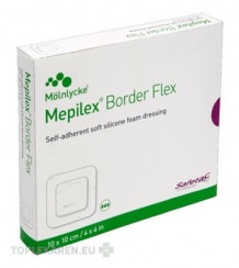Mepilex Border Flex 10x10 cm