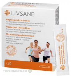 LIVSANE Magnesium Citrát Direct