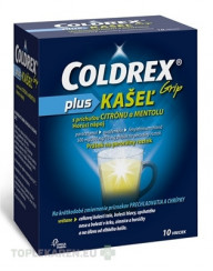 COLDREX Grip plus KAŠEĽ príchuť citrón a mentol