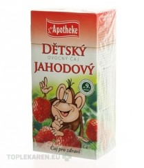 APOTHEKE DETSKÝ OVOCNÝ ČAJ JAHODOVÝ