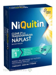 NiQuitin CLEAR 21 mg/24 h