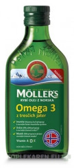 MOLLER´S Omega 3 RYBÍ OLEJ Natur