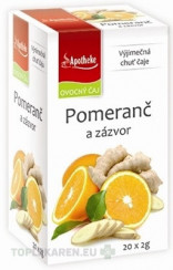 APOTHEKE PREMIER SELECTION ČAJ POMARANČ A ZÁZVOR