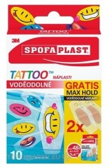 3M SPOFAPLAST č.115P Náplasti VODEODOLNÉ TATTOO