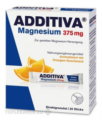ADDITIVA Magnézium 375 mg Direct