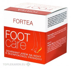 FORTEA FOOT CARE krém s dezinfekčnou prísadou