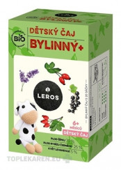 LEROS BIO DETSKÝ ČAJ BYLINNÝ+