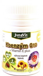 JutaVit Koenzým Q10 + vitamín E plus