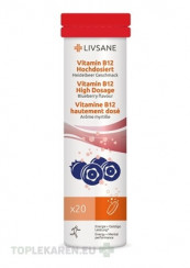 LIVSANE B12 Vysoká dávka