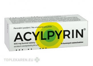 ACYLPYRIN 500 mg šumivé tablety