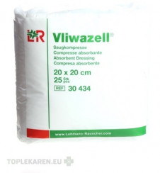 VLIWAZELL KOMPRESY SAVÉ NESTERILNÉ 20x20cm