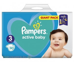 PAMPERS active baby Giant Pack 3 Midi