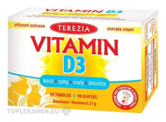 TEREZIA VITAMÍN D3 1000 IU