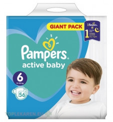 PAMPERS active baby Giant Pack 6 ExtraLarge