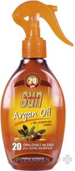 SUN ARGAN OIL opaľovacie MLIEKO SPF 20