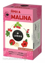 LEROS ČAJOVÁ CHVÍĽKA ŠÍPKA & MALINA