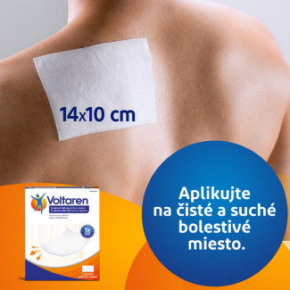 Voltaren 1x denne 140 mg liečivá náplasť