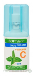 SOFTdent Fresh Breath + vitamín C Mint