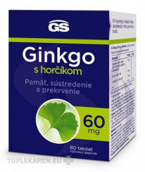 GS Ginkgo 60 mg s horčíkom