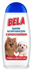 BELA Šampón na umývanie psov s kondicionérom