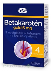 GS Betakarotén gold 6 mg