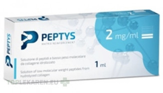 PEPTYS 2 roztok peptidov PEP-21 z kolagénu 2 mg/ml
