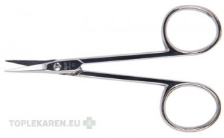 Nippes Nožničky na kožu zahnuté špicaté 9 cm