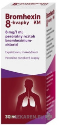 BROMHEXIN 8-KVAPKY KM