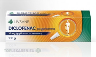DICLOFENAC pxgpharma 10 mg/g gél