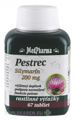 MedPharma PESTREC Silymarín 200 mg